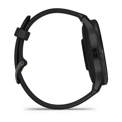 Смарт-часы Garmin Venu 3, безель из нержавеющей стали, черный корпус, силиконовый ремешок - 4 - Robinzon.ua