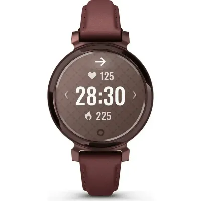 Смарт-часы Garmin Lily 2 Classic, темная бронза, кожаный ремешок цвета шелковицы - 7 - Robinzon.ua