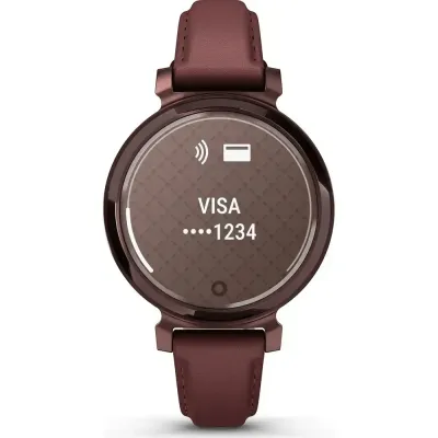 Смарт-часы Garmin Lily 2 Classic, темная бронза, кожаный ремешок цвета шелковицы - 8 - Robinzon.ua