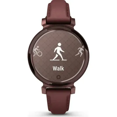 Смарт-часы Garmin Lily 2 Classic, темная бронза, кожаный ремешок цвета шелковицы - 5 - Robinzon.ua