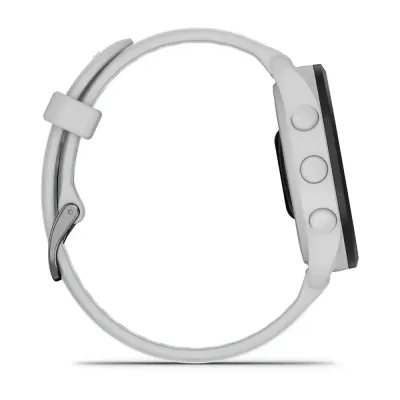 Смарт-годинник Garmin Forerunner 165, силіконовий ремінець кольору туманно-сірий/білий камінь - 7 - Robinzon.ua
