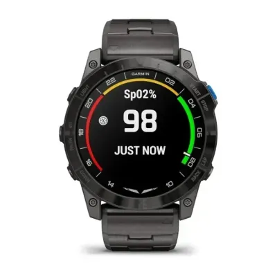 Смарт-часы Garmin D2 Mach 1 Pro с вентилируемым титановым браслетом - 6 - Robinzon.ua