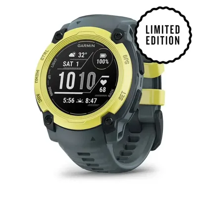 Смарт-годинник Garmin Instinct E (40 мм), колір лайм/сутінковий - Robinzon.ua