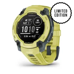 Смарт-годинник Garmin Instinct E (45 мм) кольору лайм - Robinzon.ua