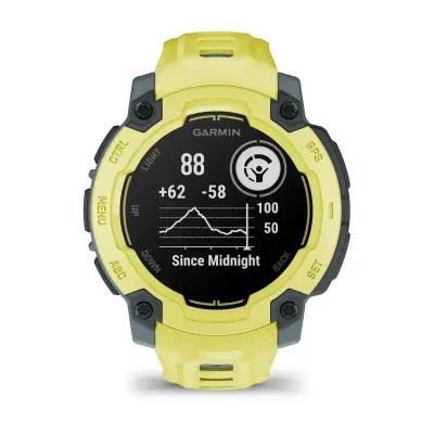 Смарт-часы Garmin Instinct E (45 мм) цвета лайм - 6 - Robinzon.ua