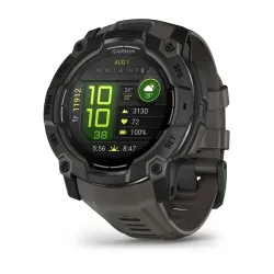 Смарт-годинник Garmin Instinct 3 (50 мм) AMOLED чорний/вугільний - Robinzon.ua