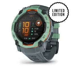 Смарт-годинник Garmin Instinct 3 (50 мм) AMOLED, колір неотропік/сутінковий - Robinzon.ua