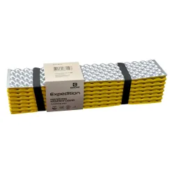 Килимок кемпінговий, каремат Base Camp Expedition IXPE, 185x55x1.5см, Yellow (BCP 20312) - Robinzon.ua