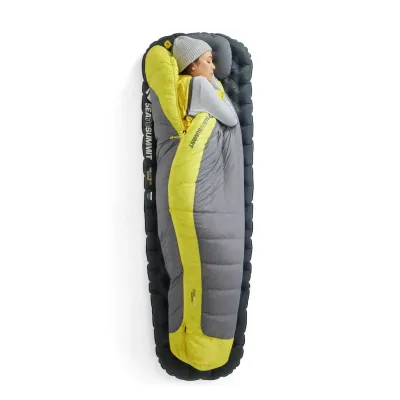 Килимок надувний Sea to Summit Ether Light XR Pro Insulated ASC Mat, Pirate Black, Large, 198х64х10см (STS ASL051142-060104) - 3 - Robinzon.ua
