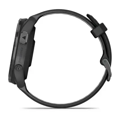 Смарт-часы Garmin Forerunner 965 с карбоново-серым титановым безелем, черным корпусом и черно-серым силиконовым ремешком - 7 - Robinzon.ua