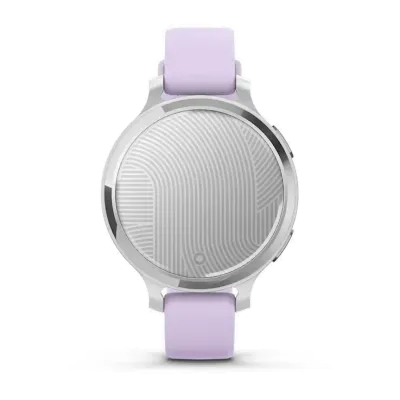Смарт-часы Garmin Lily 2 Active серебристые с силиконовым ремешком цвета фиолетовый жасмин - 1 - Robinzon.ua