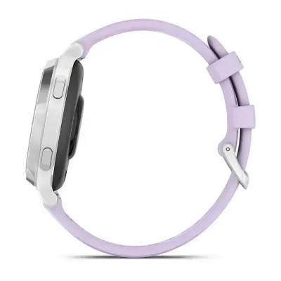 Смарт-часы Garmin Lily 2 Active серебристые с силиконовым ремешком цвета фиолетовый жасмин - 7 - Robinzon.ua