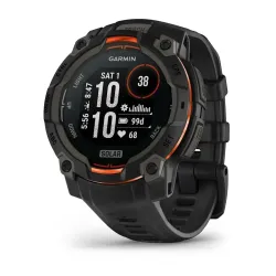 Смарт-годинник Garmin Instinct 3 (45 мм) Solar чорний - Robinzon.ua