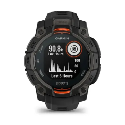 Смарт-часы Garmin Instinct 3 (45 мм) Solar черные - 1 - Robinzon.ua