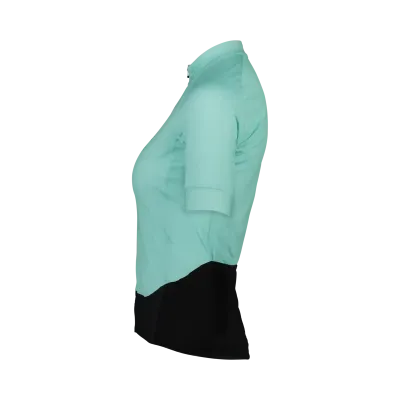 Джерсі жіноче POC W's Essential Road Logo jersey, Lt Fluorite Green/Fluorite Green, XS (PC 532938311XSM1) - 2 - Robinzon.ua