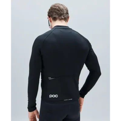 Джерсі чоловіче з довгим рукавом POC M's Thermal Lite LS Jersey, Uranium Black, S (PC 523361002SML1) - 3 - Robinzon.ua
