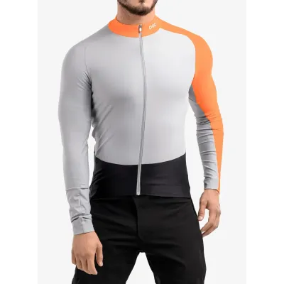 Велоджерси с длинным рукавом POC Essential Road Mid LS Jersey,Granite Grey/Zink Orange, S (PC 582108287SML1) - 3 - Robinzon.ua