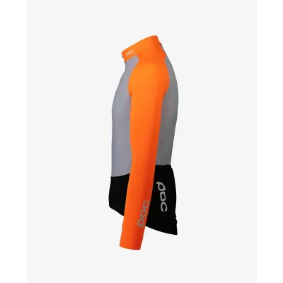 Велоджерси с длинным рукавом POC Essential Road Mid LS Jersey,Granite Grey/Zink Orange, S (PC 582108287SML1) - 2 - Robinzon.ua