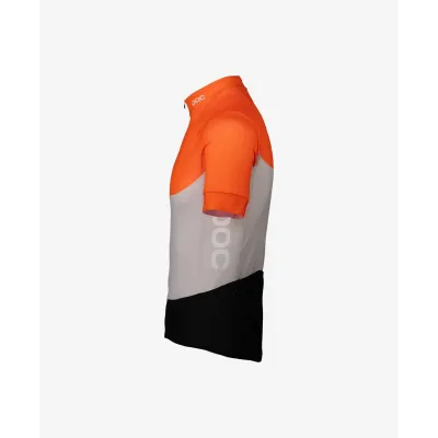 Велоджерсі POC Essential Road Light Jersey, Granite Grey / Zink Orange, S (PC 582128287SML1) - 1 - Robinzon.ua