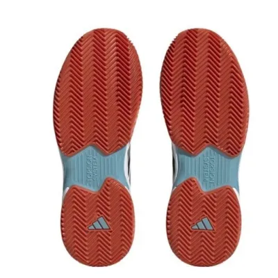 Кросівки чоловік.  Adidas Courtjam Control Clay чорний,червоний UK9 (43.5) HQ6949 43.5 - 3 - Robinzon.ua