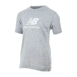 Детская Футболка New Balance Essentials Stacked Logo Jersey  Серый 147-158 (7dYT31541AG 147-158) - Robinzon.ua