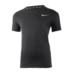 Дитяча Футболка Nike B NK DF SS MILER TOP Чорний 137-147 (7dDD3055-010 137-147) - Robinzon.ua