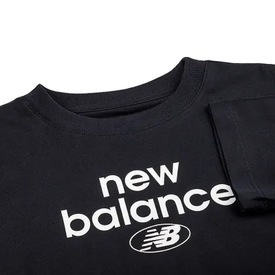 Дитяча Футболка New Balance Essentials Reimagined Arch. Чорний  137-147 (7dYT31507BK 137-147) - 2 - Robinzon.ua