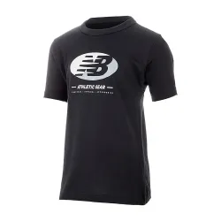 Дитяча Футболка New Balance Essentials Reimagined Graphic Чорний  137-147 (7dYT31517BK 137-147) - Robinzon.ua