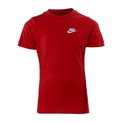 Дитяча Футболка NIKE TEE EMB FUTURA Червоний  147-158 (7dAR5254-657 147-158) - Robinzon.ua