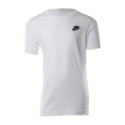 Дитяча Футболка Nike K NSW TEE EMB FUTURA Білий 128-137 (7dAR5254-100 128-137) - Robinzon.ua