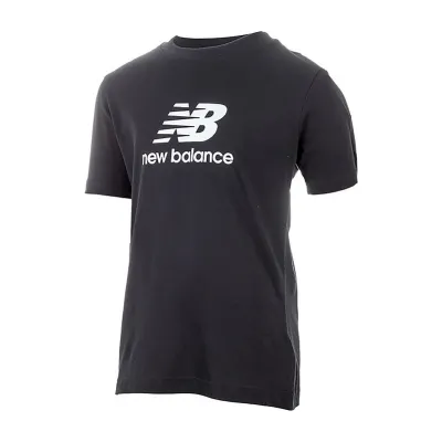 Дитяча Футболка New Balance Essentials Stacked Logo Jersey Чорний S (YT31541BK) Дитяча Футболка New Balance Essentials Stacked Logo Jersey Чорний S (YT31541BK) - Robinzon.ua