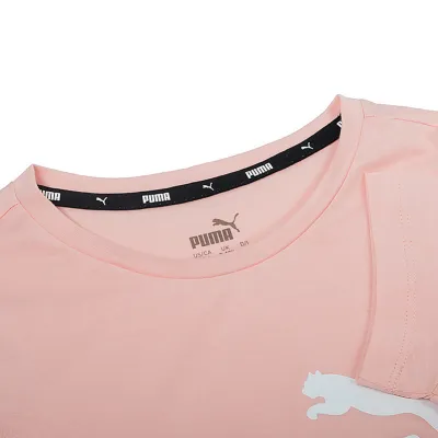 Дитяча Футболка Puma ESS Logo Tee Персиковий 128 (58702966) - 2 - Robinzon.ua