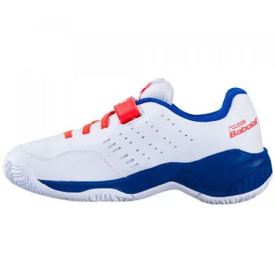 Кросівки Babolat Pulsion all court kid white/dazzling blue Білий, Блакитний 31 (32S20518/1044) - 1 - Robinzon.ua