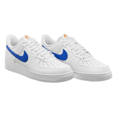 Чоловічі Кросівки Nike Air Force 1 07 Білий Синій 46 (7dFD0667-100 46) - 4 - Robinzon.ua