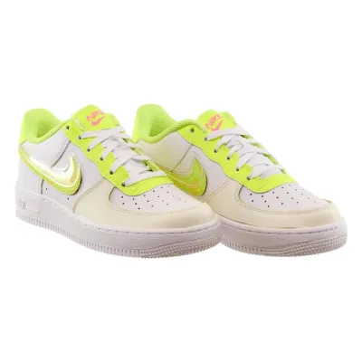 Дитячі Кросівки Nike AIR FORCE 1 LV8 Салатовий 39 (7dDV1680-100 39) - 4 - Robinzon.ua