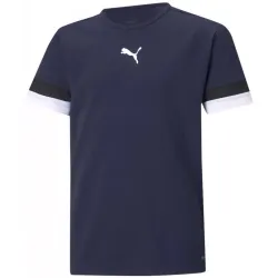 Футболка Puma teamRISE Jersey Jr темно-синій Діт 140 см 704938-06 140 - Robinzon.ua