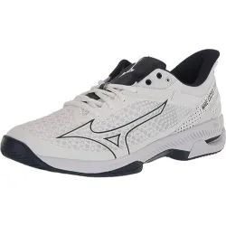 Чоловічі кросівки MIZUNO WAVE EXCEED TOUR4 CC білий/чорний/сірий (45) UK10.5 61GC2077-09 45 - Robinzon.ua