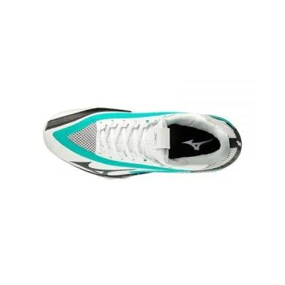 Мужские кроссовки MIZUNO SHOE WAVE IMPULSE CC белый/черный/зеленый (40.5) UK7 61GC1980-09 40.5 - 2 - Robinzon.ua