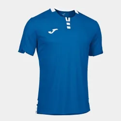 Футболка  JOMA GOLD IV SHORT SLEEVE T-SHIRT ROYAL WHITE синий S 102766.702 S - Robinzon.ua