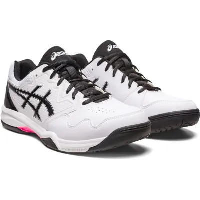Кросівки чоловік.  Asics Gel-Dedicate 7 Білий/Чорний/Рожевий 44,5 (1041A223-104 44,5) - 1 - Robinzon.ua