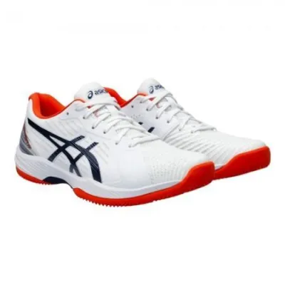 Мужские теннисные кроссовки Asics Solution Swift FF clay Белый Красный 44 (1041A299-104 44) - 2 - Robinzon.ua