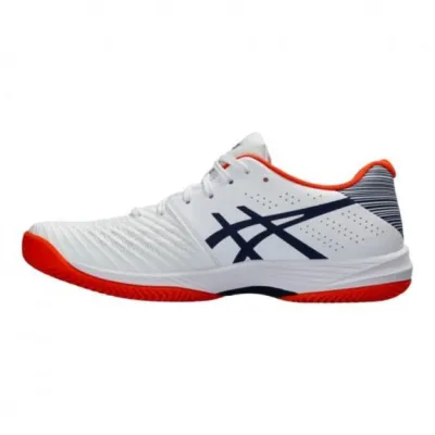 Мужские теннисные кроссовки Asics Solution Swift FF clay Белый Красный 44 (1041A299-104 44) - 5 - Robinzon.ua