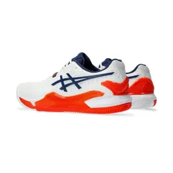 Чоловічі тенісні кросівки Asics Gel-resolution 9 clay Білий 46.5 (1041A375-102 46.5) - Robinzon.ua