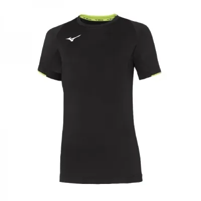 Детская Футболка MIZUNO Jr Core SS Tee черный/желтый (116) 32EA7401-09 116 - Robinzon.ua