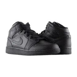 Дитячі Кросівки баскетбольні JORDAN AIR MID BG Чорний 36.5 (7d554725-091 36.5) - Robinzon.ua