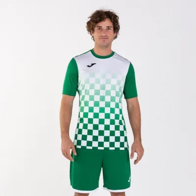 Мужская футболка Joma FLAG зеленый,белый S 100682.452 S - 1 - Robinzon.ua
