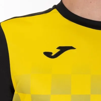 Футболка Joma FLAG II T-SHIRT BLACK-YELLOW S/S чорний,жовтий S 101465BV.109 S - 2 - Robinzon.ua
