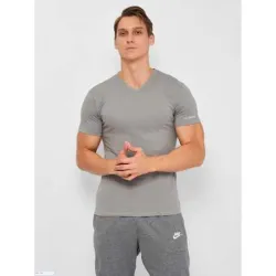 Футболка Kappa T-shirt Mezza Manica Scollo V сірий Чол XL K1311 GrigioUnito XL - Robinzon.ua
