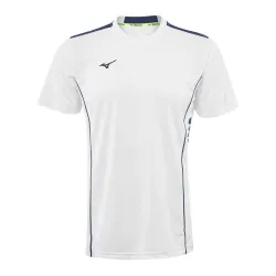 Футболка чол. MIZUNO Hex Rect Tee Білий/Синій L (62EA7002-71 L) - Robinzon.ua
