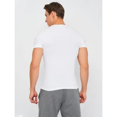 Футболка Kappa T-shirt Mezza Manica Girocollo білий Чол M K1305 Bianco M - 1 - Robinzon.ua